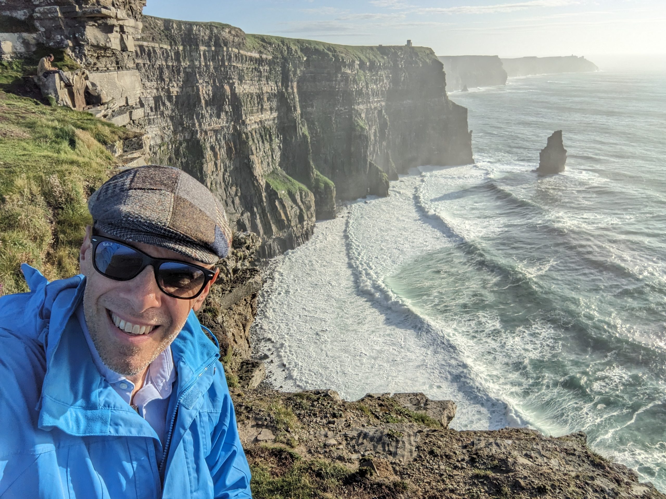 Doug Fraley at the cliffs